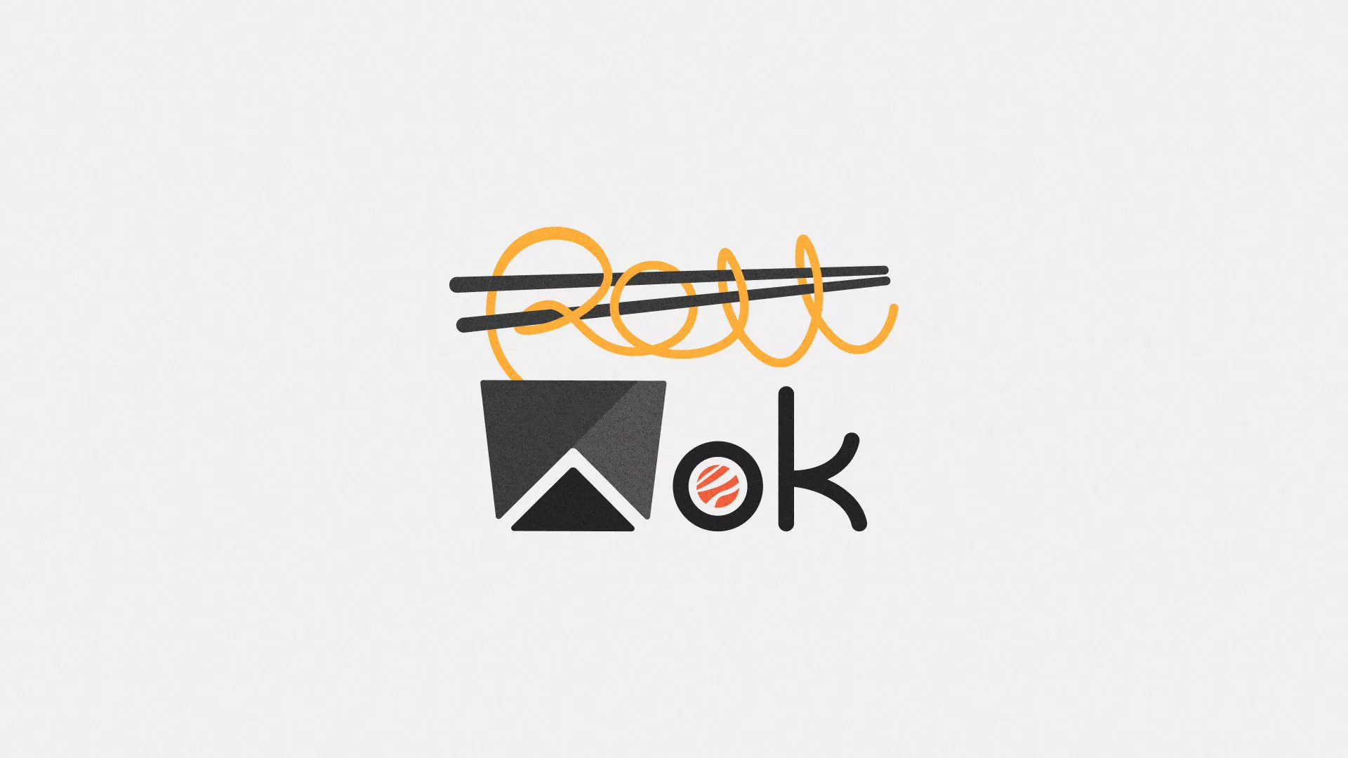 Разработка логотипа в Ухте для суши-бара «Roll Wok Club» Разработка логотипа в Ухте для суши-бара «Roll Wok Club»